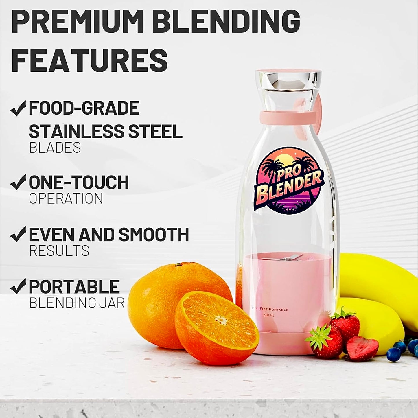 PRO BLENDER WITH WIRELESS MAGNETIC CHARGE